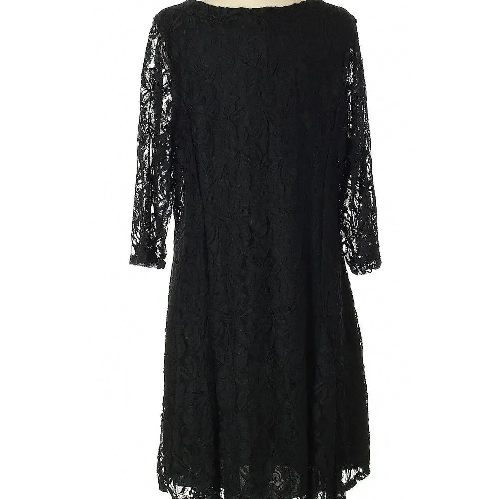 Black Lace Dress